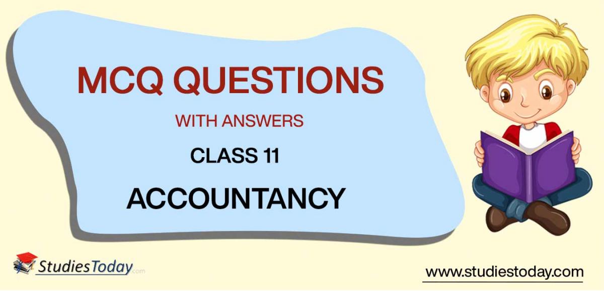 MCQs for Class 11 Accountancy