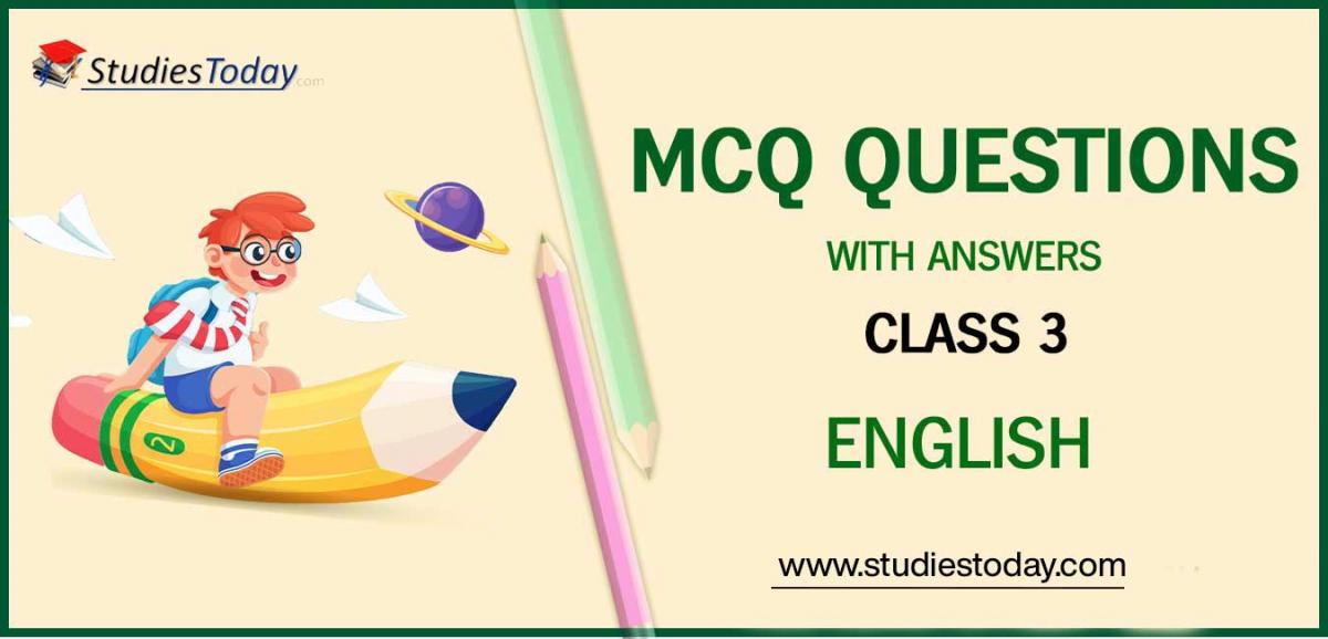 MCQs for Class 3 English