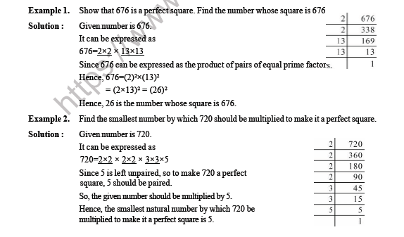 CBSE Class 8 Maths Square and Square Roots Worksheet 5