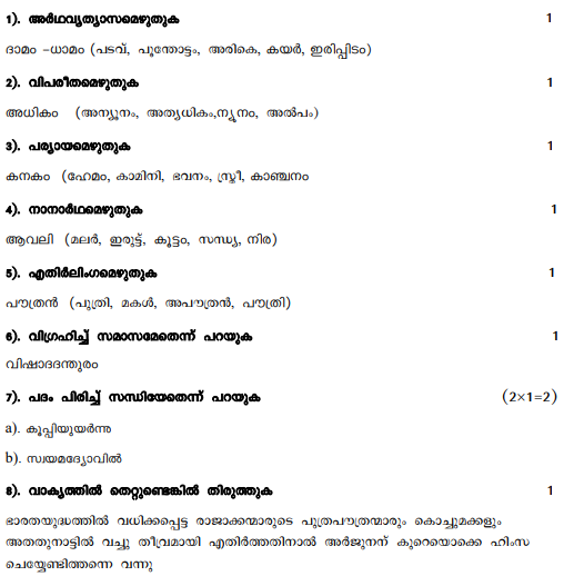 CBSE Class 10 Malayalam Sample Paper 2017 (5)