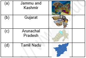 CBSE Class 1 GK My Country and My State Worksheet Set A5