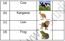 CBSE Class 1 GK Plants and Animal Kingdom Worksheet Set A5
