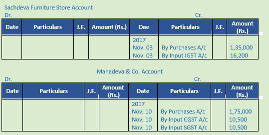 DK Goel Solutions Class 11 Accountancy Ledger-47