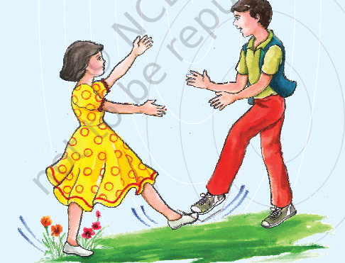 NCERT Class 2 English Raindrops Action Song