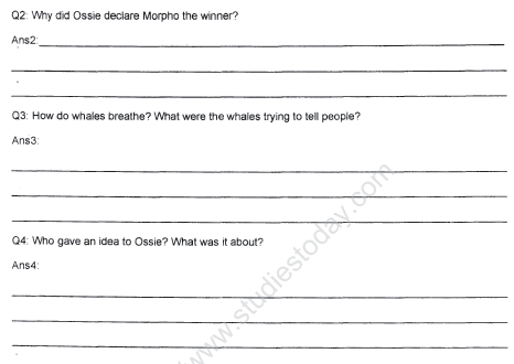 CBSE Class 3 English Sample Paper Set L