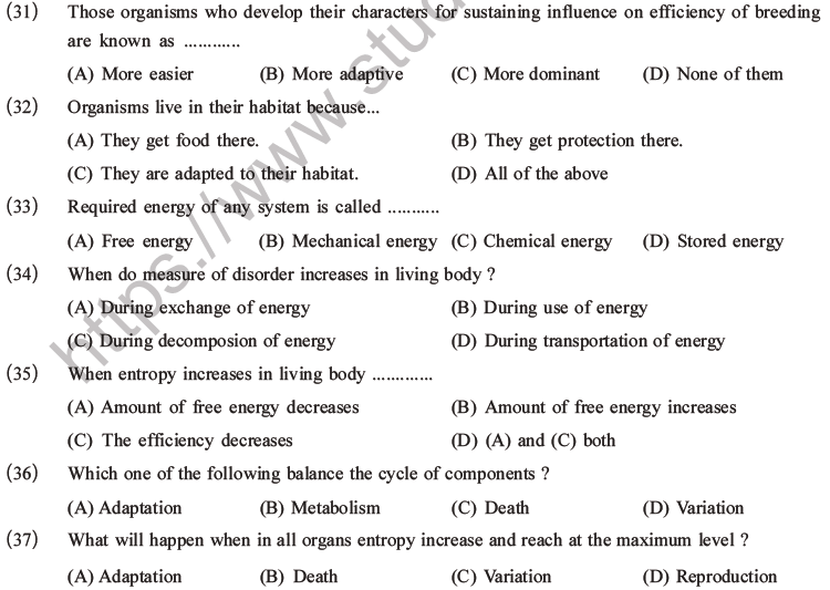 NEET Biology Classification of Living Organisms MCQs Set B-4