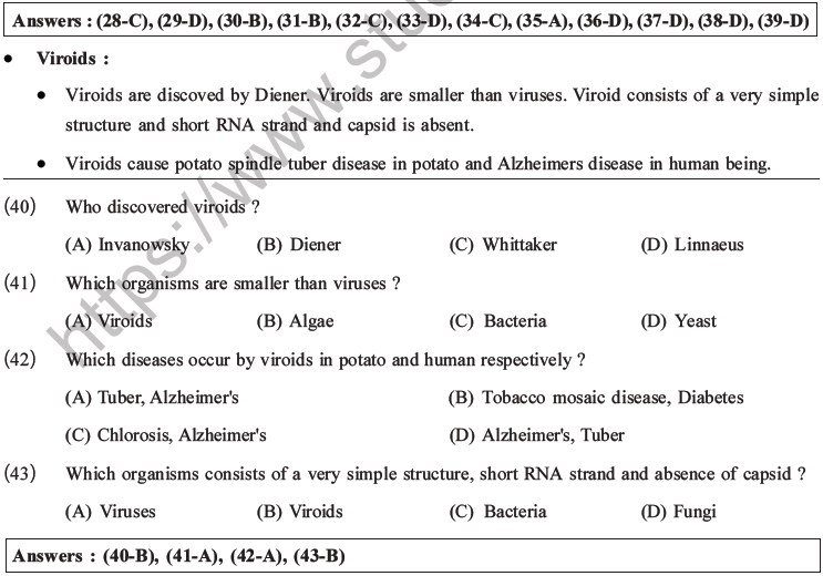 NEET Biology Classification of Plant Kingdom MCQs Set A-8