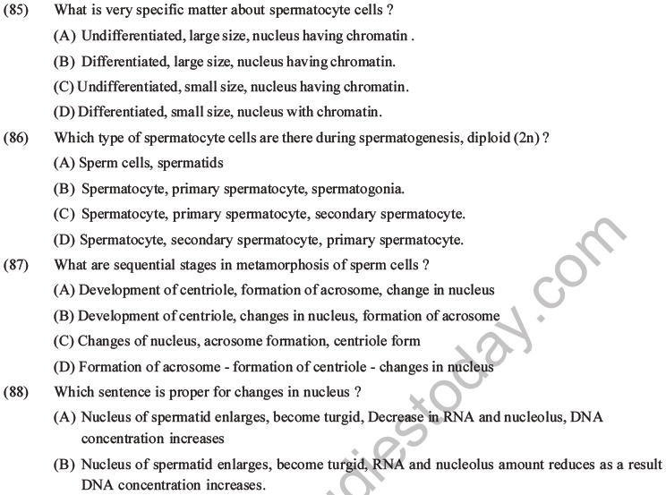 NEET Biology Human Reproduction MCQs Set A-35