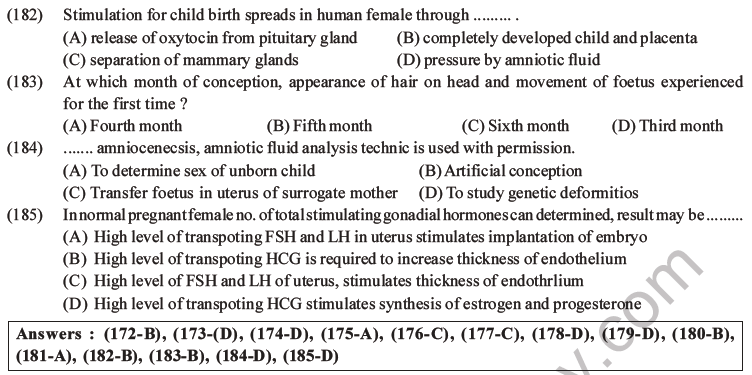 NEET Biology Human Reproduction MCQs Set A-67