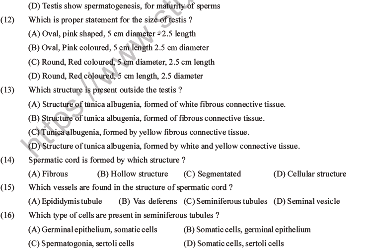 NEET Biology Human Reproduction MCQs Set A-9