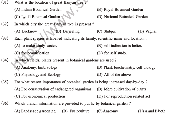 NEET Biology Plant Anatomy Plant Tissues MCQs Set A-47