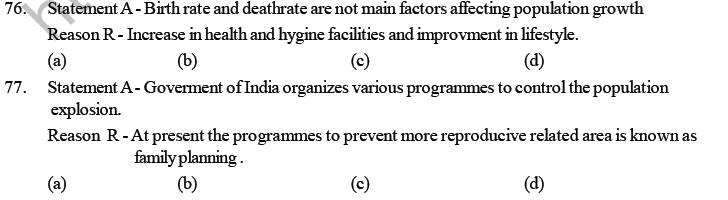 NEET Biology ReproductiVE hEALTH mcq-4
