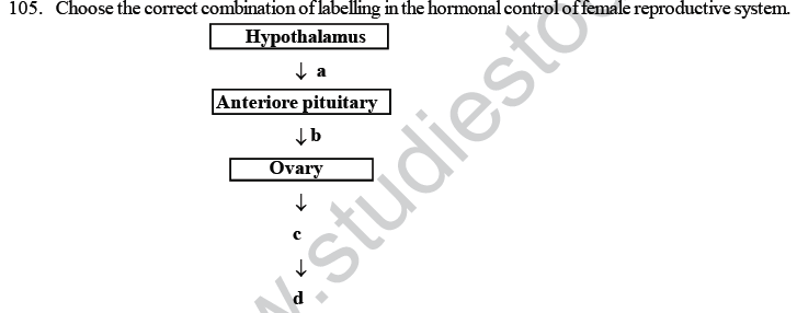 NEET UG Biology Chemical Coordination and Control MCQs-12
