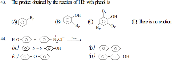 NEET UG Chemistry Organic Compounds Containing Oxygen MCQs-10