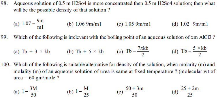 NEET UG Chemistry Solutions MCQs-15