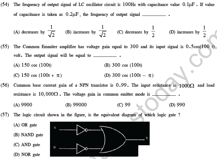 NEET UG Physics Semiconductor Electronics MCQs-18