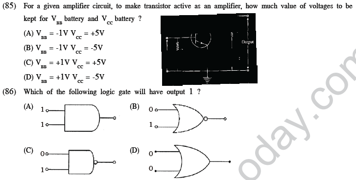 NEET UG Physics Semiconductor Electronics MCQs-25