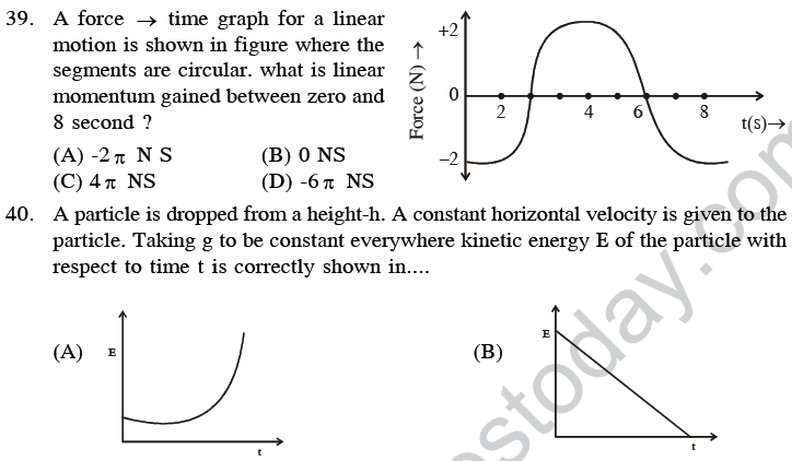 NEET UG Physics Work Energy MCQs-10