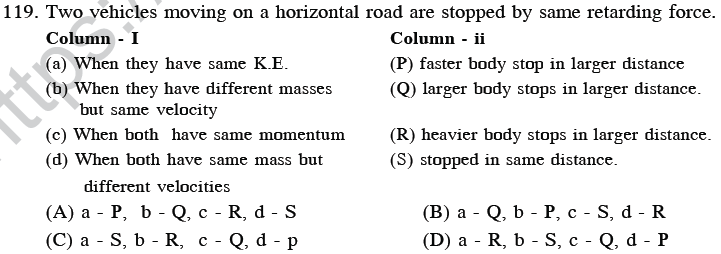 NEET UG Physics Work Energy MCQs-31