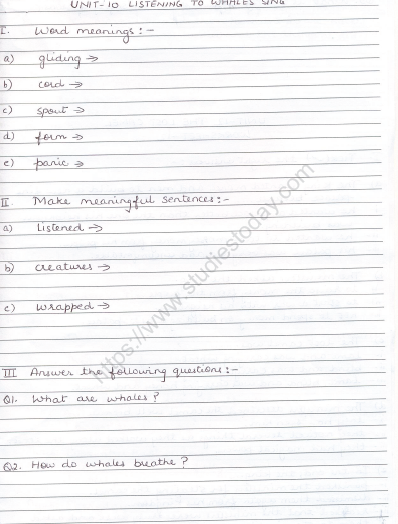 CBSE Class 3 English Practice Worksheets (90) - Hurt No Living Thing 2