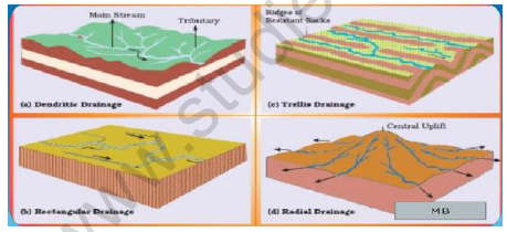 CBSE Class 9 Social Science Drainage Worksheet Set C 1