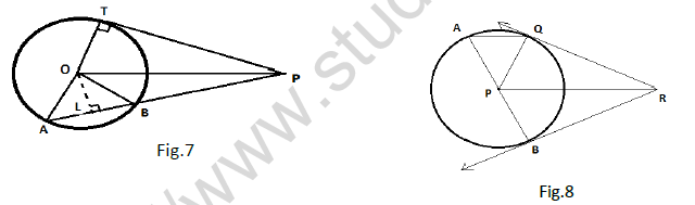 CBSE Class 10 Mathematics Circles Worksheet Set E 4