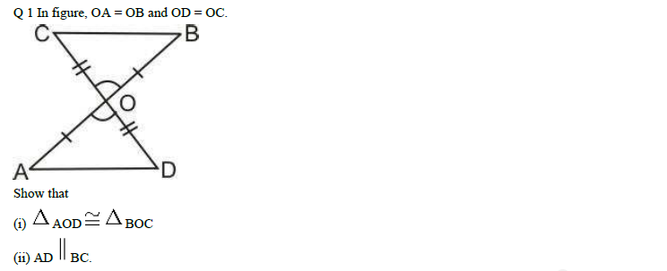 CBSE Class 9 Triangles