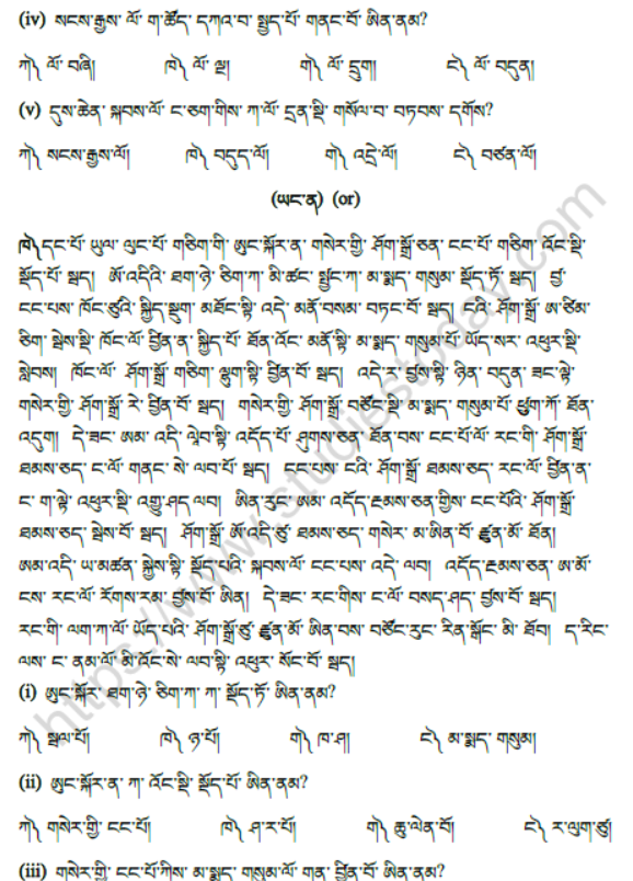 CBSE Class 10 Bhutia Boards 2021 Sample Paper Solved