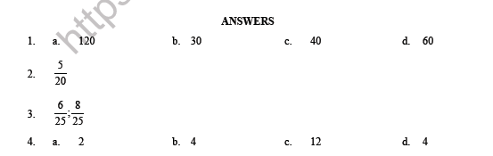 CBSE Class 3 Maths Fraction HOTs 2