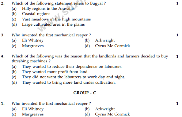 CBSE Class 9 Social Science Sample Paper Set 11