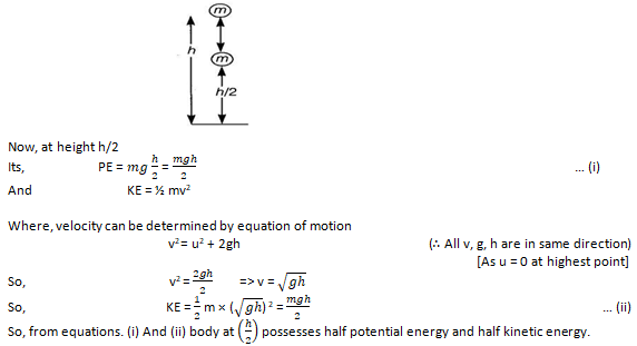 NCERT Exemplar Solutions Class 9 Science Work and Energy