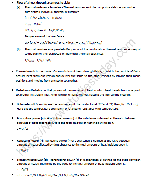 NEET-Physics-Heat-Transfer-Revision-Notes 3