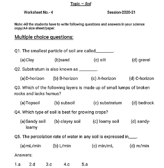 class7 science worksheet4 1