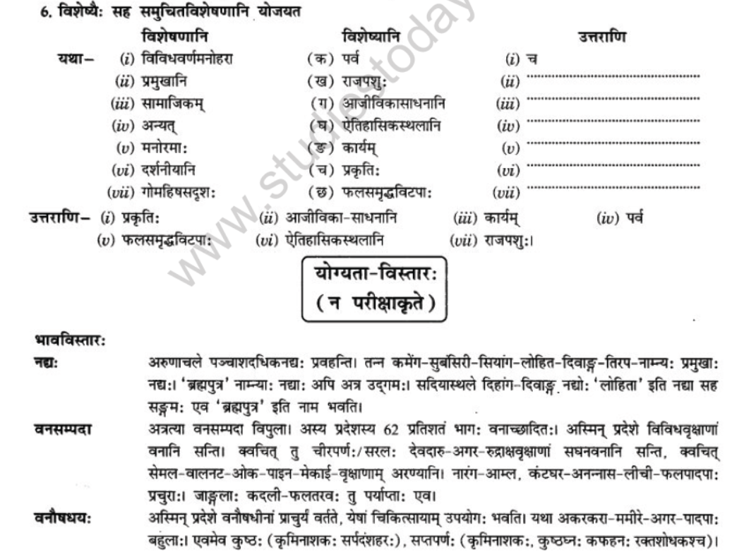 NCERT-Solutions-Class-10-Sanskrit-Chapter-10-suswagat-bho-arunachalesmin-22