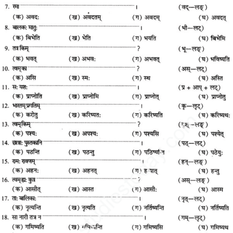 ncert-solutions-class-9-sanskrit-chapter-10-vidhilid-lakar