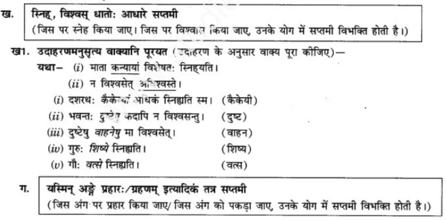ncert-solutions-class-9-sanskrit-chapter-16-adhikaran-karak-prayoga