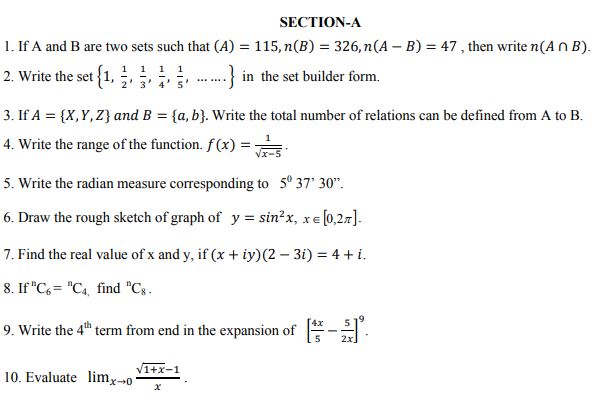 Class_11_Mathematics_Sample_Paper _21