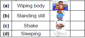 CBSE Class 1 English After a Bath Worksheet Set A4