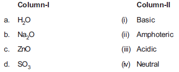 NEET Chemistry Classification of Elements and Periodicity in Properties Online Test Set A-Q19-5